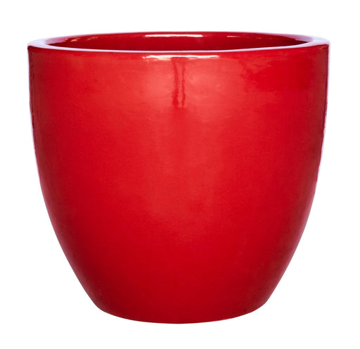 Indoor outdoor red planter