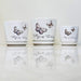 Elegant Butterfly Ceramic Plant Pots Set