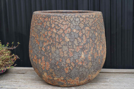 Unique rustic texture ceramic pots