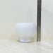 Modern round ceramic plant pot with base