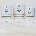 White ceramic planter with 'ME and YOU forever' print